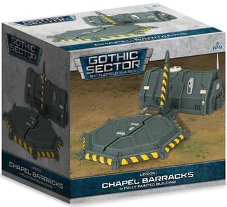 Battlefield in a Box Gothic Sector Legion Chapel Barracks Cheap Cost