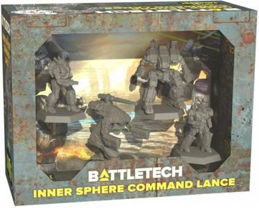 BattleTech Inner Sphere Command Lance Miniatures Free Shipping New Styles