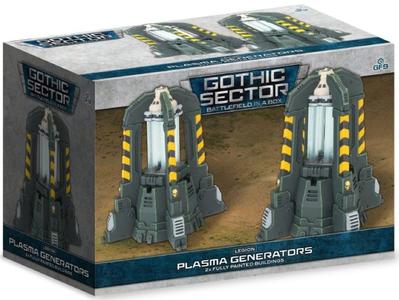 Battlefield in a Box Gothic Sector Legion Plasma Generators Huge Surprise Cheap Pice