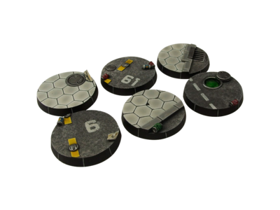 MicroArt - Urban Arc Bases, Round 40mm (2) Best Wholesale Sale Online