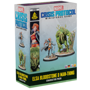 Marvel Crisis Protocol: Elsa Bloodstone & Man-Thing - EN/SP/DE/FR High Quality