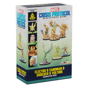 Marvel Crisis Protocol: Electro & Sandman & Shocker & Vulture - EN/DE/FR/SP Pay With Paypal Cheap Online