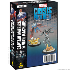 Marvel Crisis Protocol: Captain America & War Machine Character Pack - EN Authentic Cheap Pice