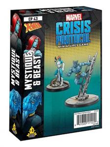 Marvel Crisis Protocol: Mystique and Beast - EN Free Shipping Low Pice