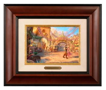 Disney Rapunzel Dancing in the Sunlit Courtyard - Brushworks Shop Offer Cheap Online