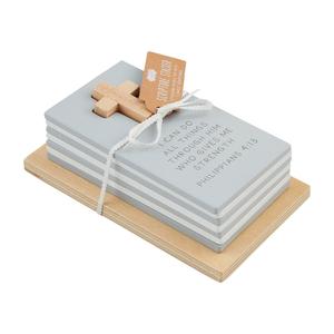 Mud Pie Scripture Stacker Set Original Online