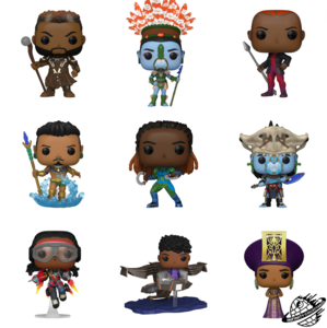 Marvel Black Panther: Wakanda Forever Funko Pop! Vinyl Figure's Complete Bundle Of 9 Discount Big Discount
