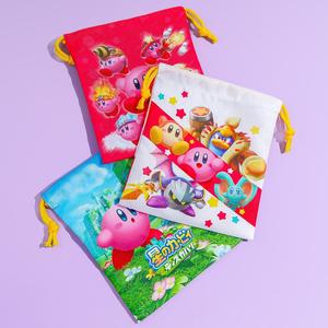 Kirby's Dream Land Drawstring Bag Set Sale Classic