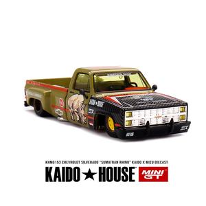 *Pre-Order* Kaido House x Mini GT - Kaido House x Mini GT x Mizu Diecast 1:64 Chevrolet Silverado “Sumatran Rhino” *Sealed, Possibility of a Chase* 2025 New For Sale