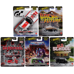 *Pre-Order* Hot Wheels - 2025 Pop Culture Series 5-Car Set (Mix 3) Buy Cheap Many Kinds Of