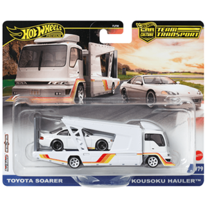 *Pre-Order* Hot Wheels - Toyota Soarer & Kousoku Hauler - 2025 Team Transport Series Free Shipping Outlet