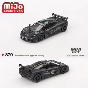 *Pre-Order* Mini GT - McLaren F1 GTR #59 - 1995 Le Mans 24Hr Winner – Post-Race Weathered Matte Black With Credit Card
