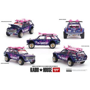 *Pre-Order* Kaido House x Mini GT - Datsun 510 4×4 Wagon Kaido Offroad V2- Purple *Sealed, Possibility of a Chase* Cheap Best Sale