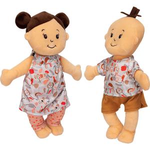 Manhattan Toy - Wee Baby Stella Twins Peach Outlet Low Pice
