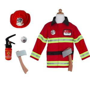 Firefighter Set Includes 5 Accessories, Size 5-6 Outlet