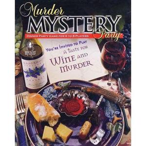 Murder Mystery Party Game - A Taste for Wine and Murder Shop Offer Cheap Online