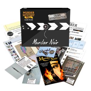 Murder Mystery Party - Case Files: Murder Noir Free Shipping Popular