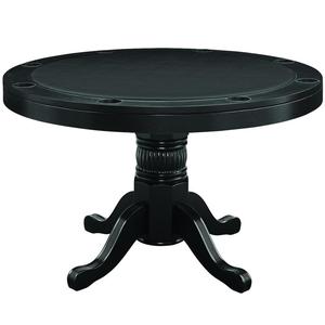 RAM Game Room 48" Poker and Multi-Use Game Table - Black With Paypal Free Shipping