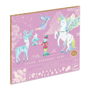 Djeco Colour Assemble Play- Fairy World Pictures Cheap Pice