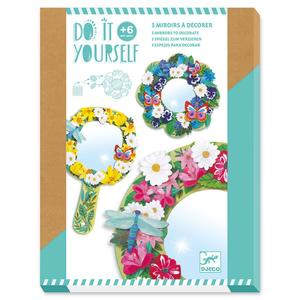 Djeco DIY Mirrors to Decorate - Pretty Flowers Buy Cheap Cost
