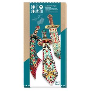 Djeco DIY Mosaïcs sabers - Like a pirate Cheap Perfect