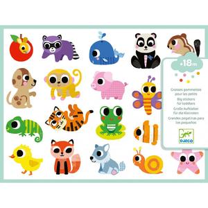Djeco Big Stickers For Toddlers - Baby Animals Discount Many Kinds Of