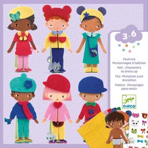 Djeco Collage - Soft dress-up Free Shipping Clearance