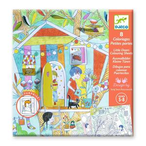 Djeco Colouring surprises - Nina’s play tents Discount Fast Delivery