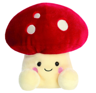 Palm Pals Amanita Mushroom 8" Plush Big Discount Online