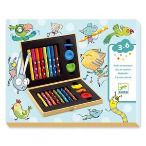 Djeco Arts and Crafts- Box of Colours for Toddlers Buy Cheap 2025 Newest