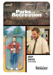 Parks and Recreation Andy Dwyer Mouserat ReAction Figure Cheap Sale Really