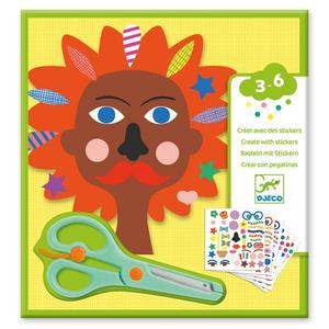 Djeco Arts & Crafts - Stickers Hairdresser Cheap Sale Shop For