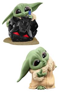 Star Wars The Bounty Collection Series 5 Grogu Figure in Helmet & Peek-A-Boo 2 Pack Bundle Free Shipping Best
