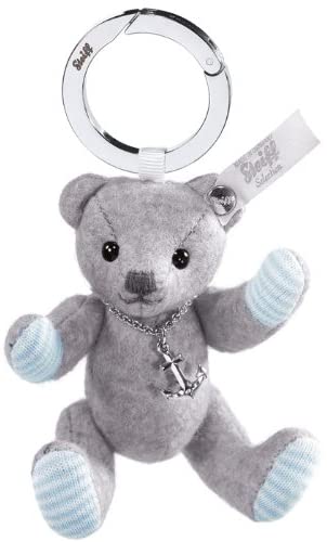 Steiff Gray Felt Teddy Bear Keyring Online Online High Quality