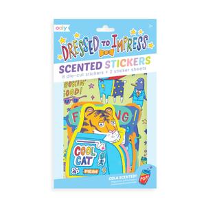 Scented Scratch Stickers-  Dressed To Impress, Cola Scented Order Cheap Pice