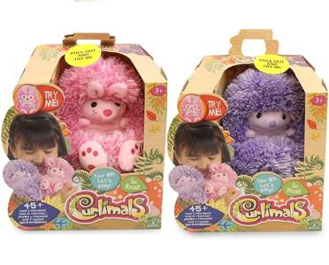 Curlimals Peluche Interattivo, Riccio e Coniglietta Giochi Preziosi Brand New Unisex Cheap Online