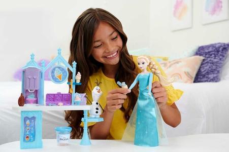 Disney Frozen Carretto dei Gelati di Elsa e Olaf, playset con pasta modellabile e Accessori - HMJ48 Buy Cheap Sast