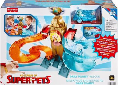 DC League Super Pets, Playset Daily Planet Rescue For Sale Online