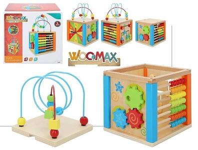 Cubo Attività in Legno per Bambini  18m, Gioco Multi Attività apprendimento Cheap Very Cheap
