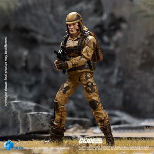 HIYA Exquisite Mini Series 1/18 Scale 4 Inch G.I.Joe Dusty Action Figure For Sale