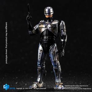 HIYA Exquisite Mini Series 1/18 Scale 4 Inch  ROBOCOP 1 Battle Damage Robocop Action Figure Free Shipping Cheap Pice