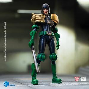 HIYA Exquisite Mini Series 1/18 Scale 4 Inch JUDGE DREDD Judge Hershey Action Figure Sast For Sale