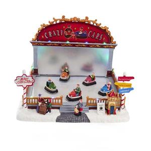 9" LED Light-Up Musical Bumper Cars Table-Piece Online Online Cheap Pice