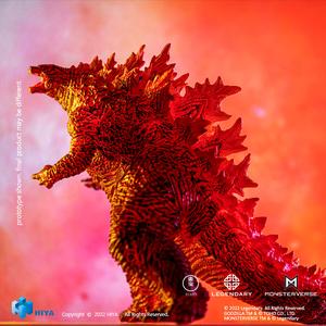 HIYA Stylist Series None Scale 8 Inch Godzilla King of the Monsters Burning Godzilla Exclusive PVC statue Cheap Sale Latest Collections