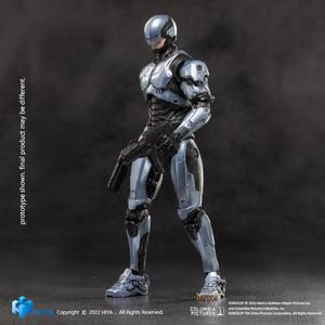 HIYA Exquisite Mini Series 1/18 Scale 4 Inch ROBOCOP 2014 ROBOCOP SILVER Action Figure Sale View