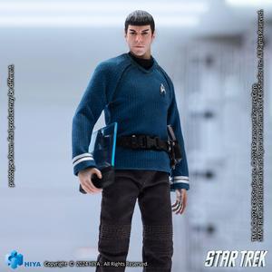 HIYA Exquisite Super Series 1/12 Scale 6 Inch STAR TREK 2009 Spock Action Figure Outlet Nicekicks