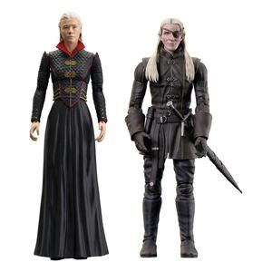 House of the Dragons (Series 2) Rhaenyra Targaryen & Aemond Targaryen Deluxe Action Figure Set Best Store To Get Cheap Online