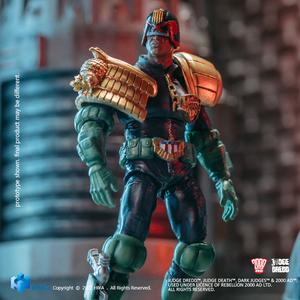 HIYA Exquisite Mini Series 1/18 Scale 4 Inch JUDGE DREDD Judge Giant Action Figure Outlet Best Pices