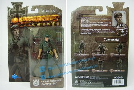 HIYA OURWAR Series 1/18 Scale 4 Inch MILITERY GERMAN WEHRMACHT Commander Action Figure Official Cheap Online