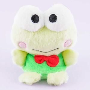 Keroppi Fluffy Plushie - Medium Free Shipping Fake